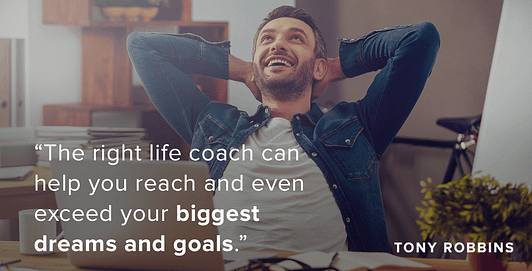 Life coach quote